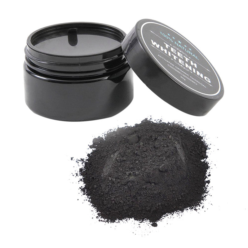 Organic Coconut Activated Charcoal Teeth Whitening Powder 30g
