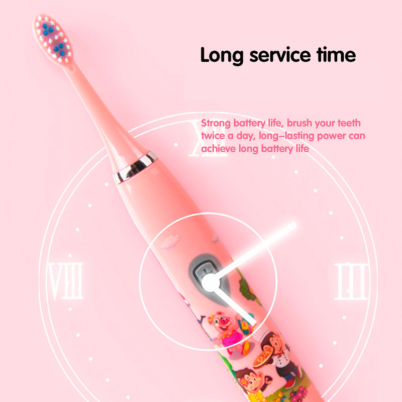 E602 Sonic Kids Electric Toothbrush (Battery Version)
