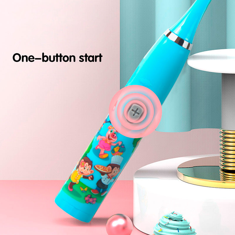 E602 Sonic Kids Electric Toothbrush (Battery Version)