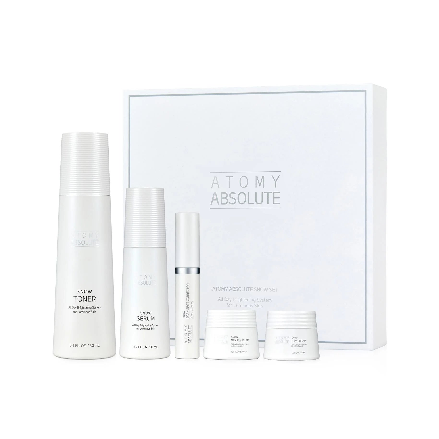 Atomy Absolute Skincare System Snow  Set