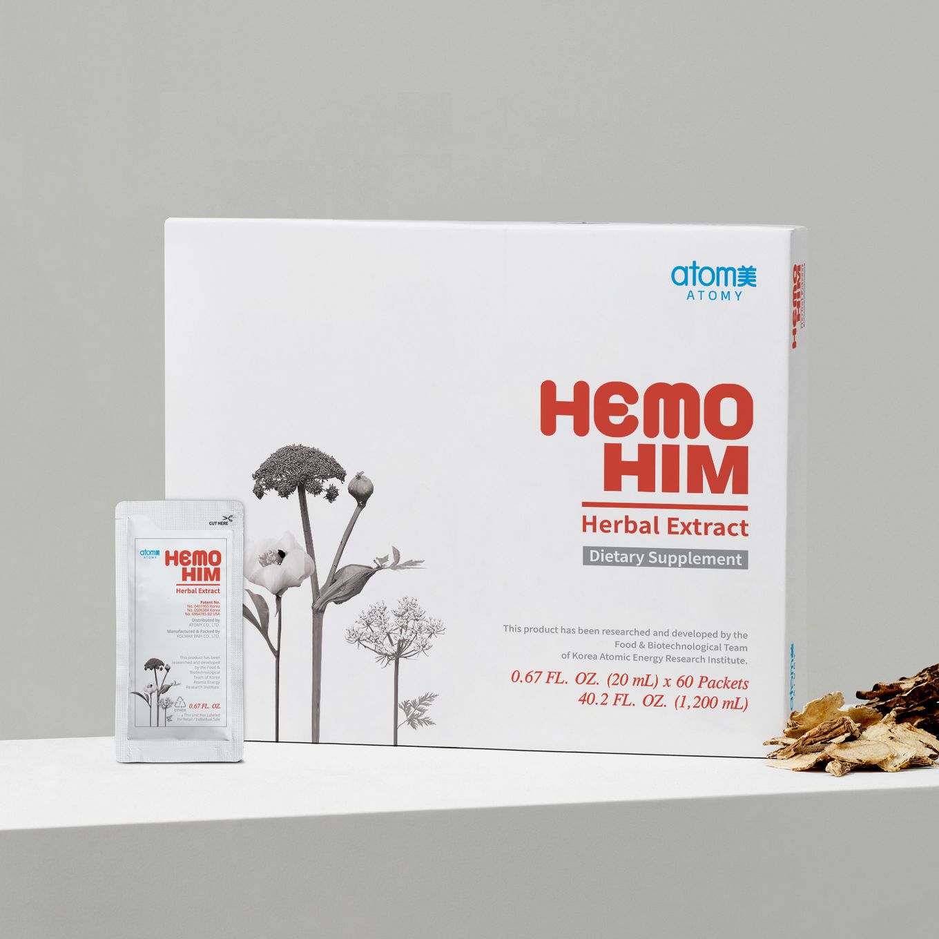 Atomy Hemo Him Immunity Boost Supplement Set (60 pcs)