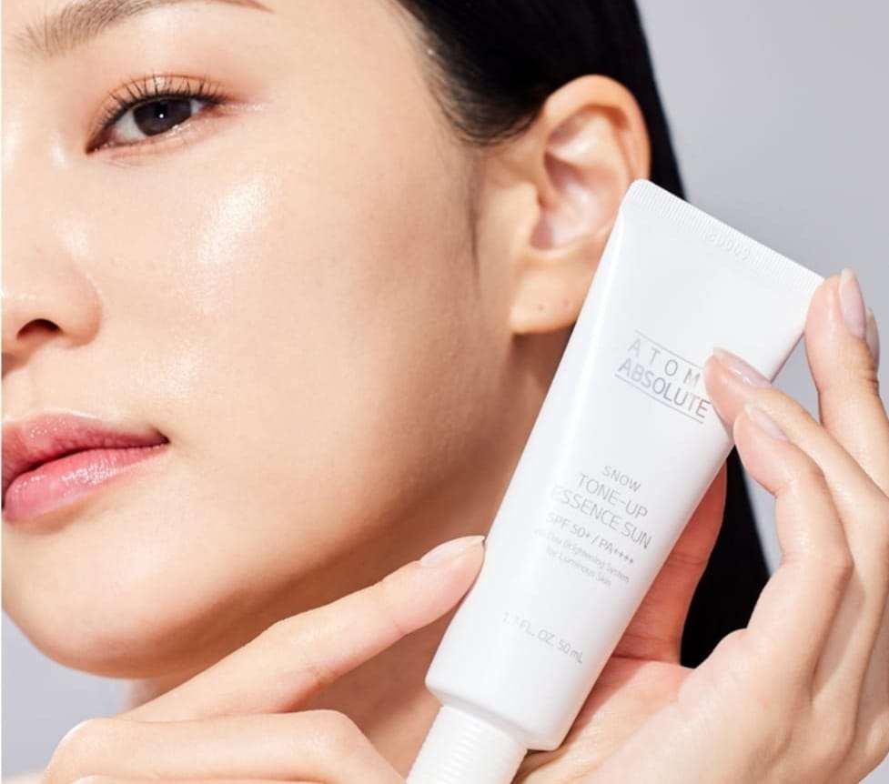 Atomy Absolute Snow Tone Up Essence Sun