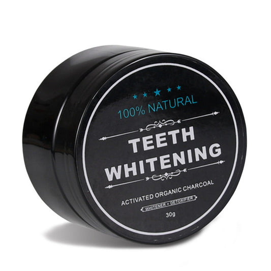 Organic Coconut Activated Charcoal Teeth Whitening Powder 30g
