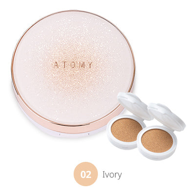 Gold Collagen Ampoule Cushion #02 Ivory (3pcs)