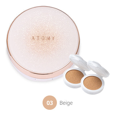 Gold Collagen Ampoule Cushion #03 Beige (3pcs)